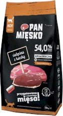 PAN MIĘSKO Cielęcina z Kaczką dla kota M 1,6kg