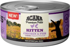 ACANA Premium Pate Kitten Chicken Fish Pasztet 85g