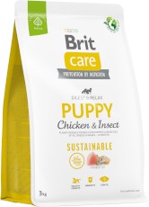 Brit Care Dog Sustainable Puppy Chicken Insect 3kg