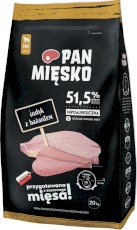 PAN MIĘSKO Indyk z Bażantem dla psa dorosłego S 20kg