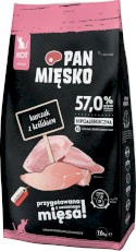 PAN MIĘSKO Kurczak z Królikiem dla kociąt XS 1,6kg