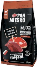 PAN MIĘSKO Wołowina z Jeleniem dla kota M 1,6kg