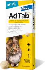 Elanco ADTAB Cat Tabletka na pchły kleszcze dla kota 2-8kg