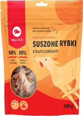 MACED Suszone Rybki z Kurczakiem 500g