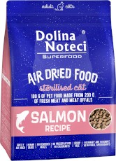 DOLINA NOTECI SuperFood Kot Sterilised Suszony Łosoś 1kg