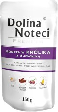 DOLINA NOTECI PREMIUM Królik z Żurawiną 150g