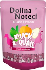 DOLINA NOTECI SUPERFOOD Kaczka i Przepiórka 300g