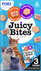 INABA Cat Juicy Bites Scaloop Crab Przegrzebki Krab 3szt.