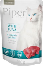 DOLINA NOTECI PIPER Animals Kot Sterilised z Tuńczykiem 100g