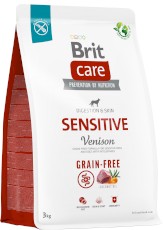 BRIT Care Dog Grain Free SENSITIVE Venison 3kg