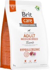 Brit Care Dog Hypoallergenic Adult Medium Lamb 3kg