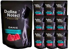 DOLINA NOTECI Premium Kot Danie z Tuńczyka PAKIET 10x85g