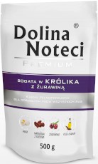 DOLINA NOTECI PREMIUM Królik Żurawina 500g