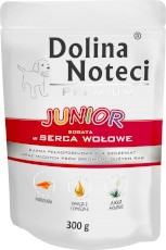 DOLINA NOTECI Premium Junior Serca Wołowe 300g