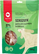 MACED Szaszłyk Pałeczki owinięte Królikiem 500g