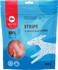 MACED Strips Paski z Piersi Kurczaka 500g