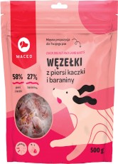 MACED Węzełki z Piersi Kaczki i Baraniny 500g