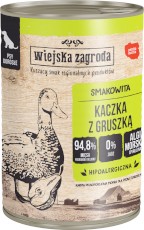 WIEJSKA ZAGRODA Kaczka z Gruszką bez zbóż 400g