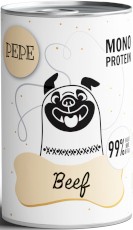 PAKA ZWIERZAKA PEPE Mono Protein Beef Wołowina 400g