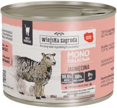 WIEJSKA ZAGRODA Kot Monobiałkowa Jagnięcina 200g