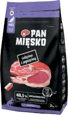 PAN MIĘSKO Cielęcina z Jagnięciną dla psa Seniora 3kg