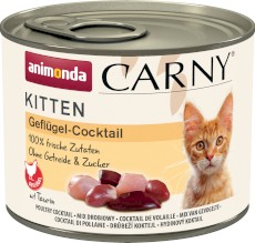 ANIMONDA Carny KITTEN Koktajl Drobiowy 200g