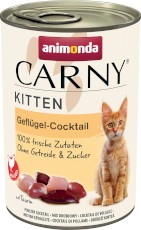 ANIMONDA Carny KITTEN Koktajl Drobiowy 400g