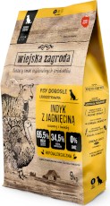 WIEJSKA ZAGRODA Indyk z Jagnięciną bez zbóż S 9kg