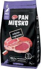 PAN MIĘSKO Cielęcina z Jagnięciną dla psa Seniora 9kg