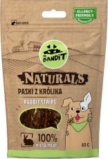 MR.BANDIT Naturals Strips Rabbit Paski z Królika 80g