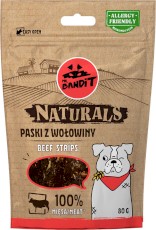 MR.BANDIT Naturals Strips Beef Paski z Wołowiny 80g