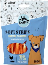 MR.BANDIT Soft Strips Chicken Fish Kurczak z Dorszem 500g