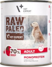 Vet Expert RAW PALEO Adult Monoprotein Wołowina 800g