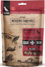 WIEJSKA ZAGRODA Wieprzowe Wątróbki Przysmak dla psa 100g