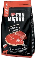 PAN MIĘSKO Wołowina z Koziną dla psa XS 9kg