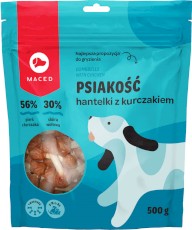 MACED Psiakość Hantelki z Kurczakiem 500g