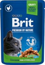 BRIT Cat Sterilised Chicken Kurczak saszetka 100g