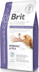 BRIT GF Veterinary Diet Gastrointestinal-LOW FAT Dog 2kg