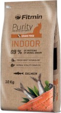 FITMIN Cat Purity GF Indoor Łosoś Bez zbóż 10kg