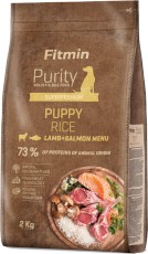 FITMIN Purity Rice Puppy Lamb Salmon Jagnięcina Łosoś 2kg