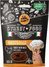 MR.BANDIT Street Food Meatballs Indyk Bazylia 150g