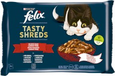 PURINA FELIX Wiejskie Smaki z Wołowiną i Kurczakiem 4x80g