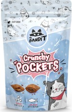 MR.BANDIT Crunchy Pockets z Łososiem dla kota 40g