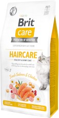 BRIT CARE Cat GF Adult HAIRCARE Łosoś Kurczak 7kg