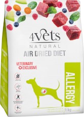 4VETS Natural ALLERGY karma suszona na alergie 1kg