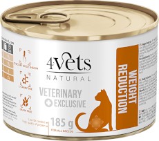 4VETS Natural WEIGHT REDUCTION dla kota 185g