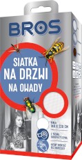 BROS Siatka na drzwi biała 140 x 220cm