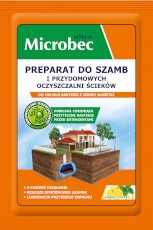 BROS Microbec Ultra Cytryna Preparat do szamb Saszetka 25g