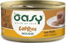 OASY Cat Caprice Mousse Kot Chicken Kurczak 85g