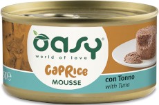 OASY Cat Caprice Mousse Kot Tuna Tuńczyk 85g